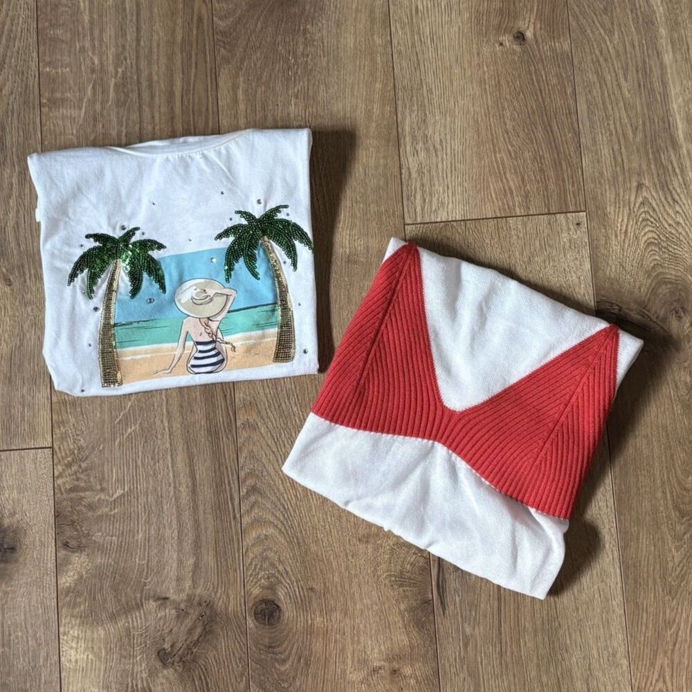 GUESS Beach Vacation Theme Tops